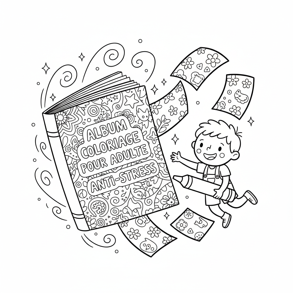 Coloriage album coloriage pour adulte 5