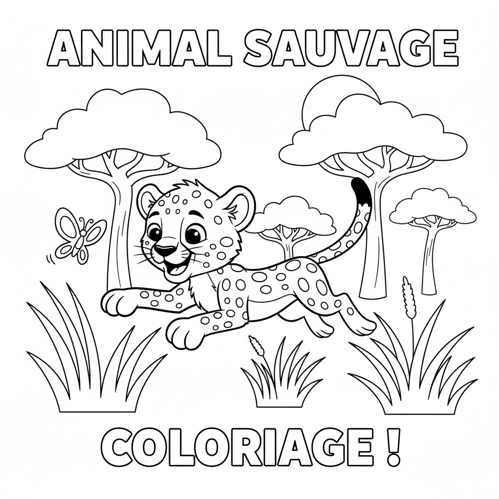 Coloriage animal coloriage 5