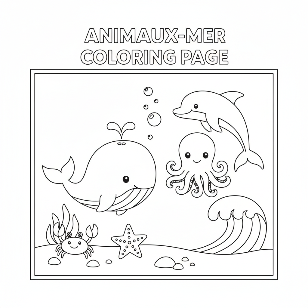 Coloriage animaux a imprimer coloriage 1