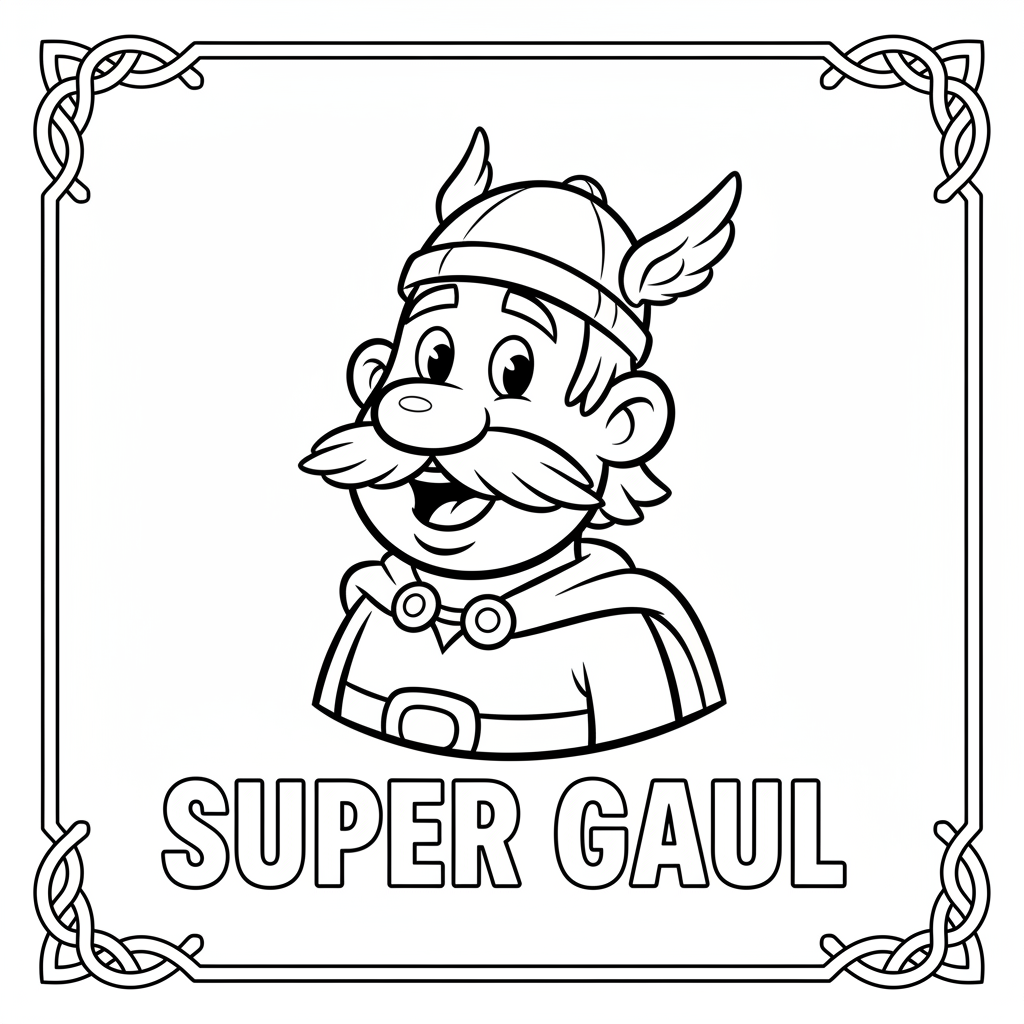 Coloriage asterix coloriage 4