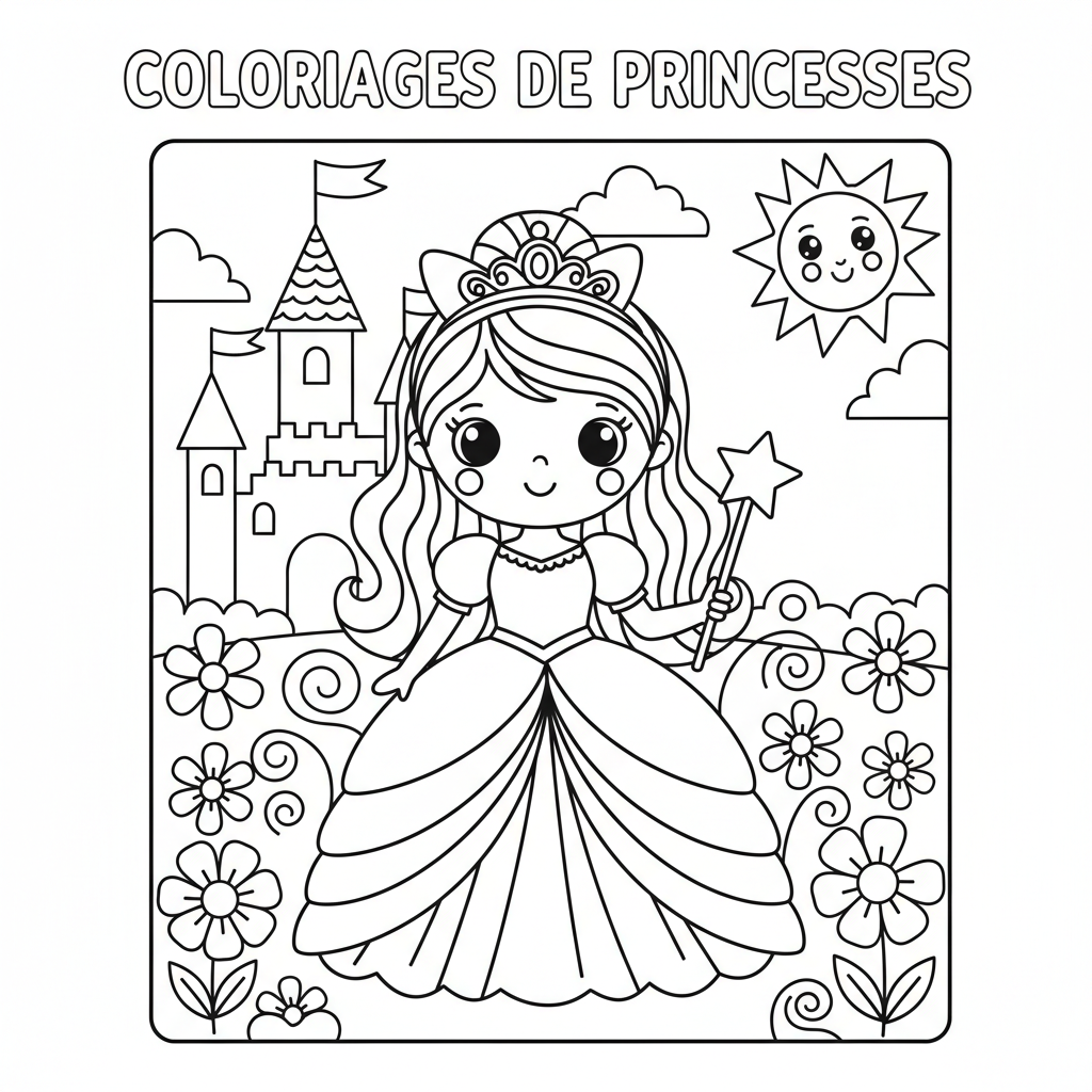 Coloriage barbie coloriages