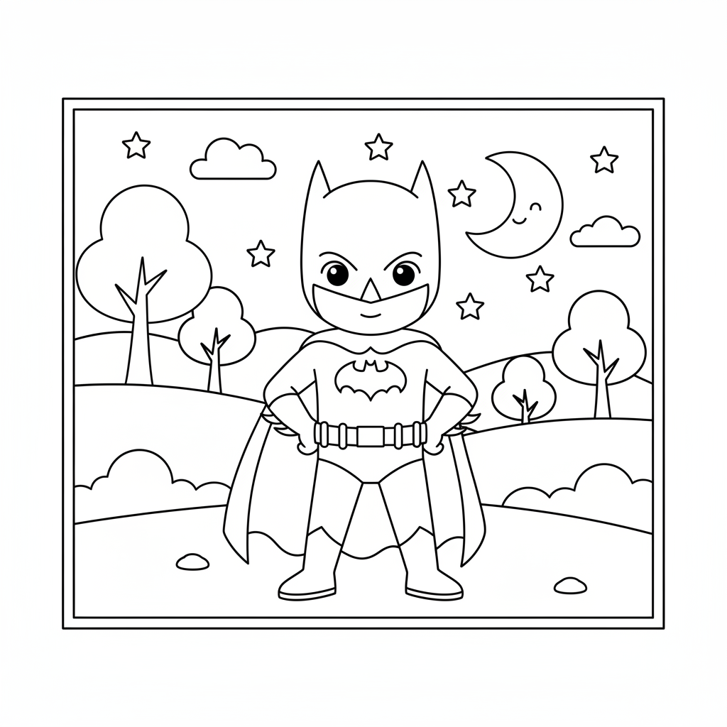 Coloriage batman coloriage 3