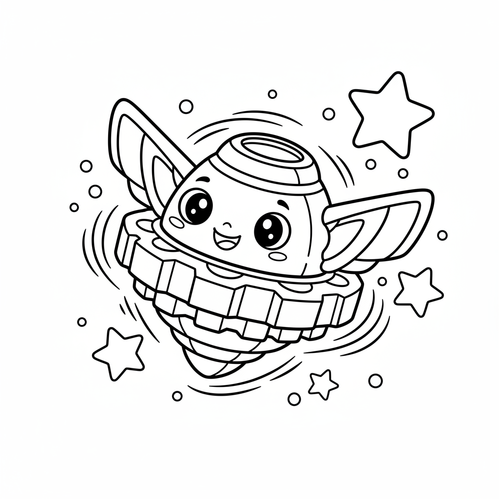 Coloriage Beyblade Coloriage Gratuit à Imprimer