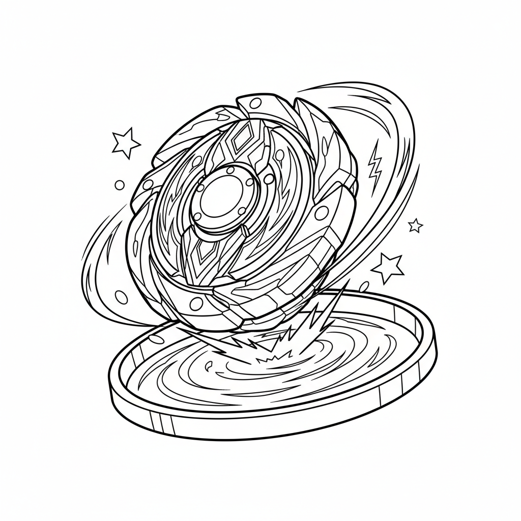 Coloriage beyblade coloriage 5