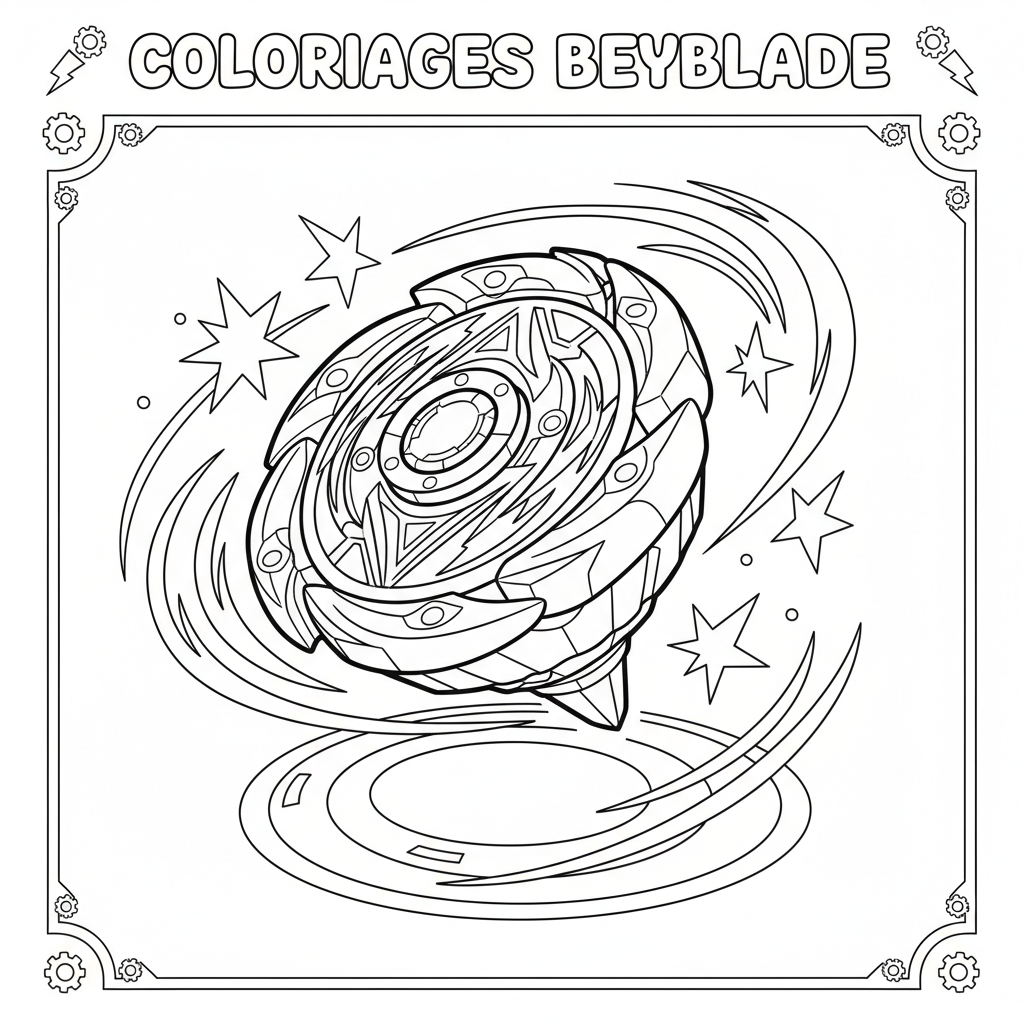 Coloriage beyblade coloriages 2
