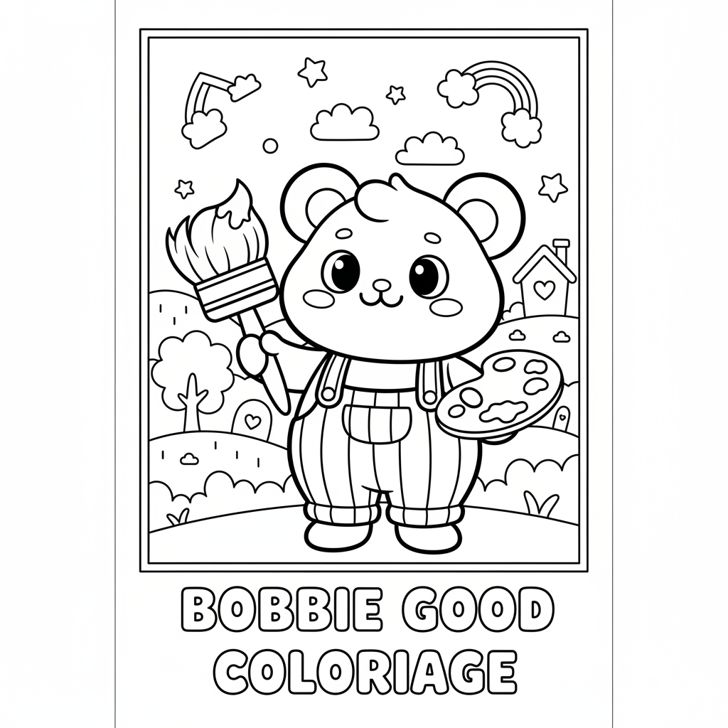 Coloriage bobbie good coloriage 2