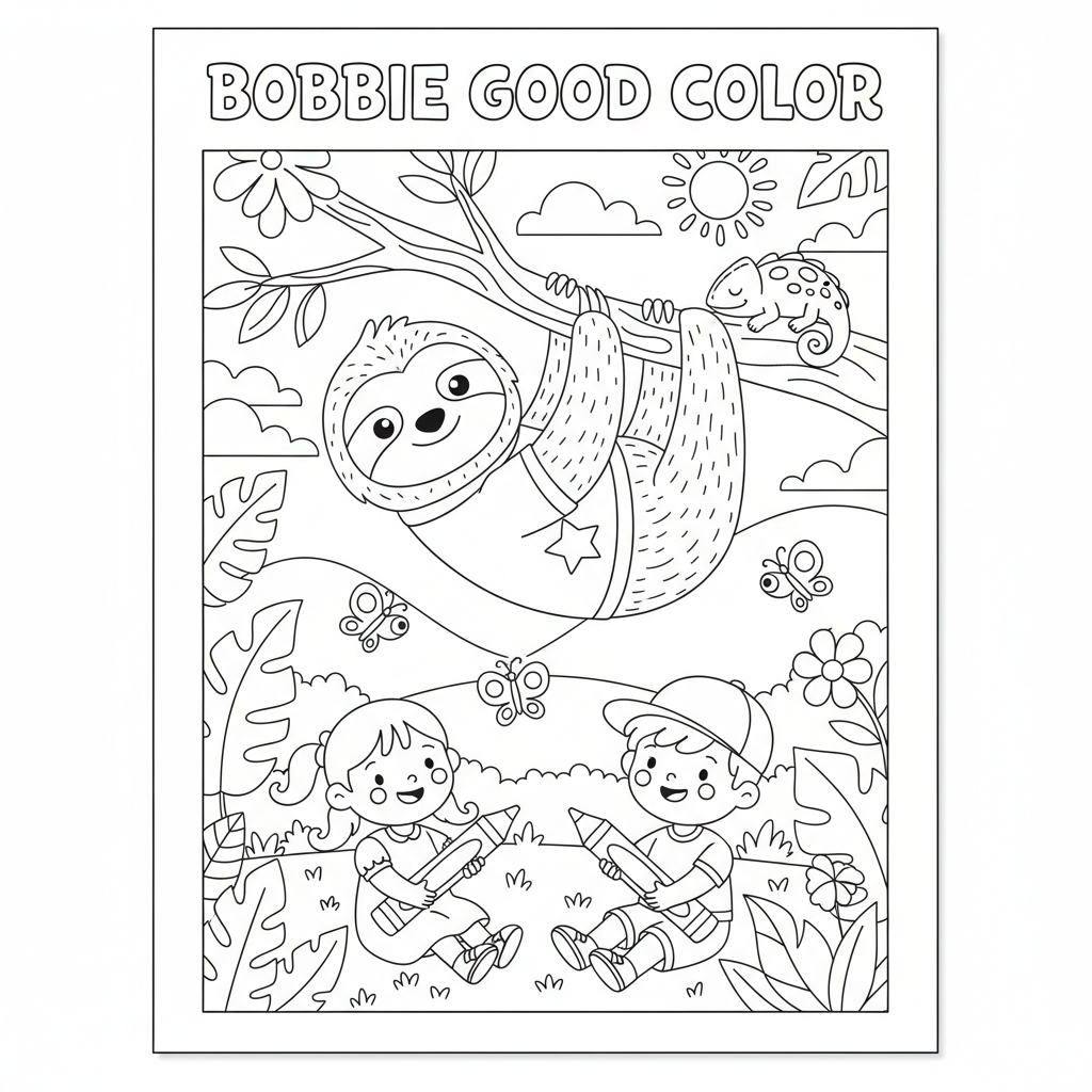 Coloriage bobbie good coloriage 3