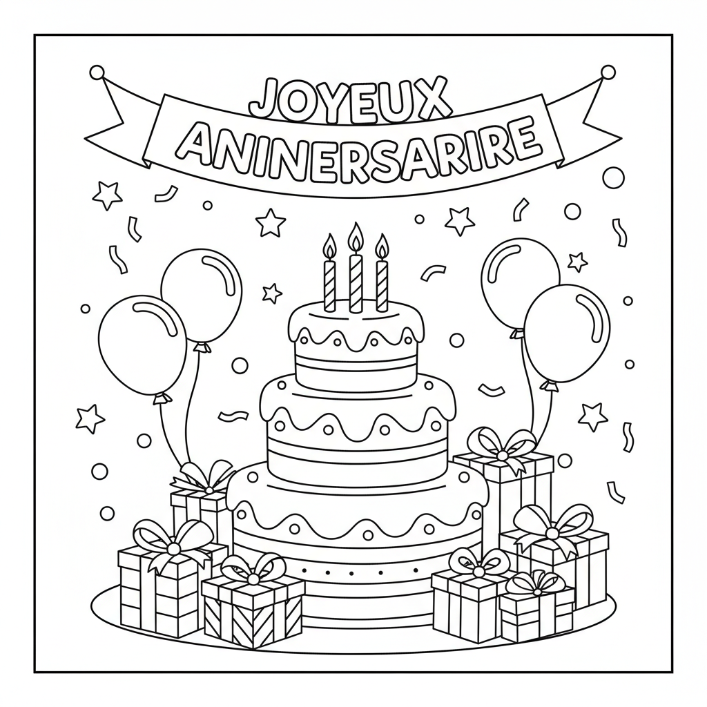 Coloriage bougie coloriage 2