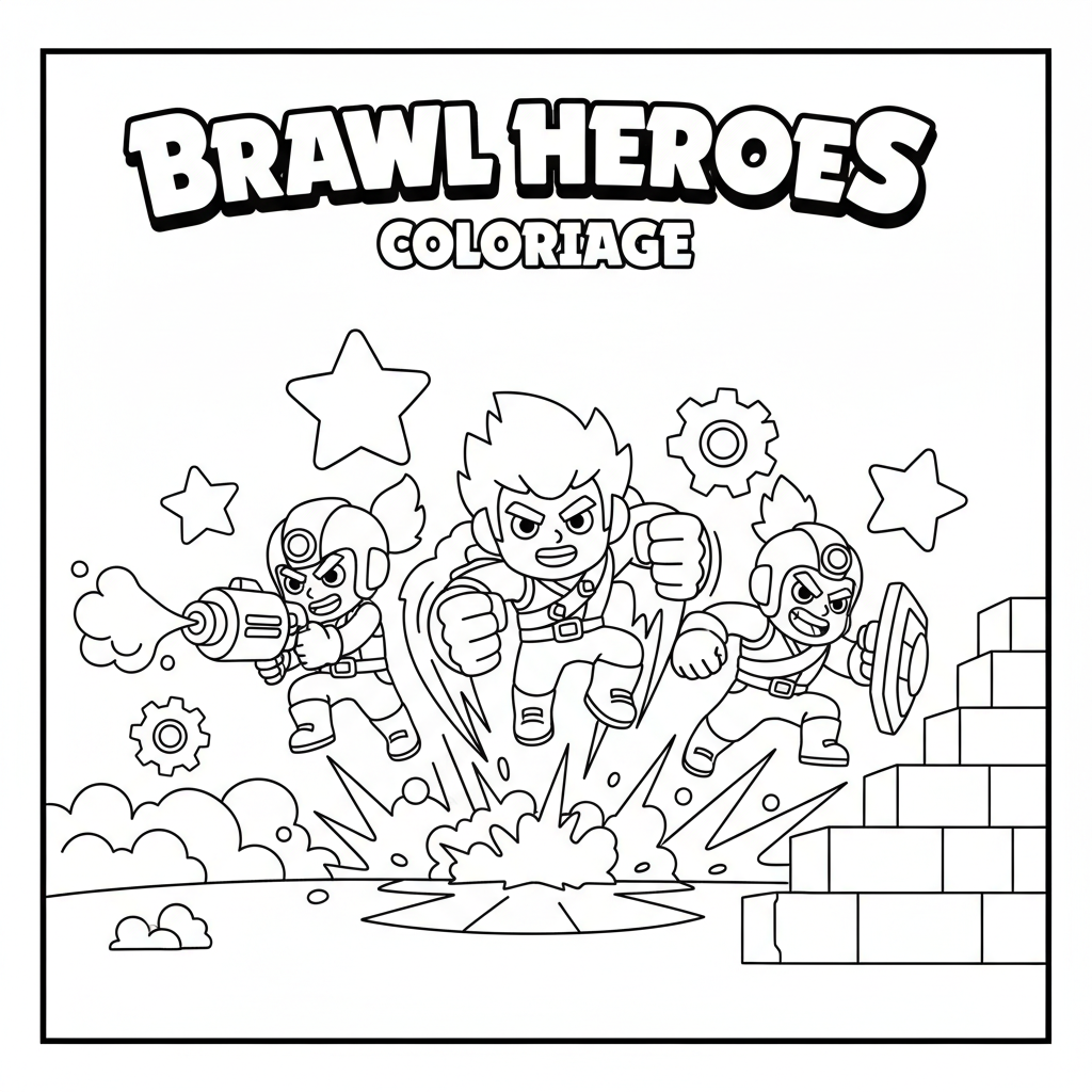Coloriage brawl stars coloriage à imprimer 5