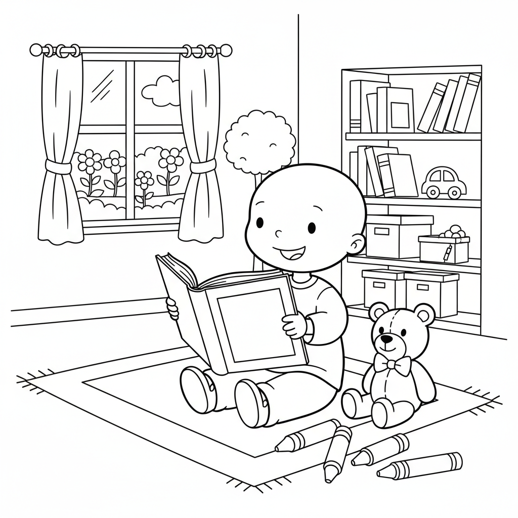 Coloriage caillou coloriage 2