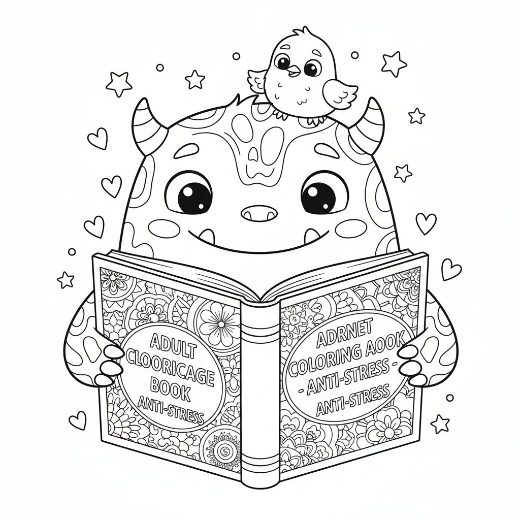 Coloriage carnet coloriage adulte 4