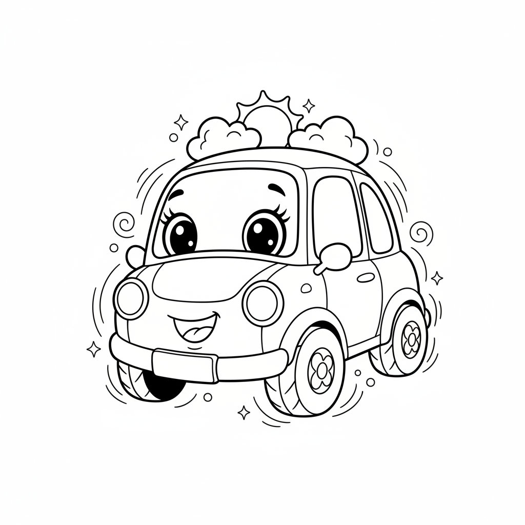 Coloriage cars coloriage 4