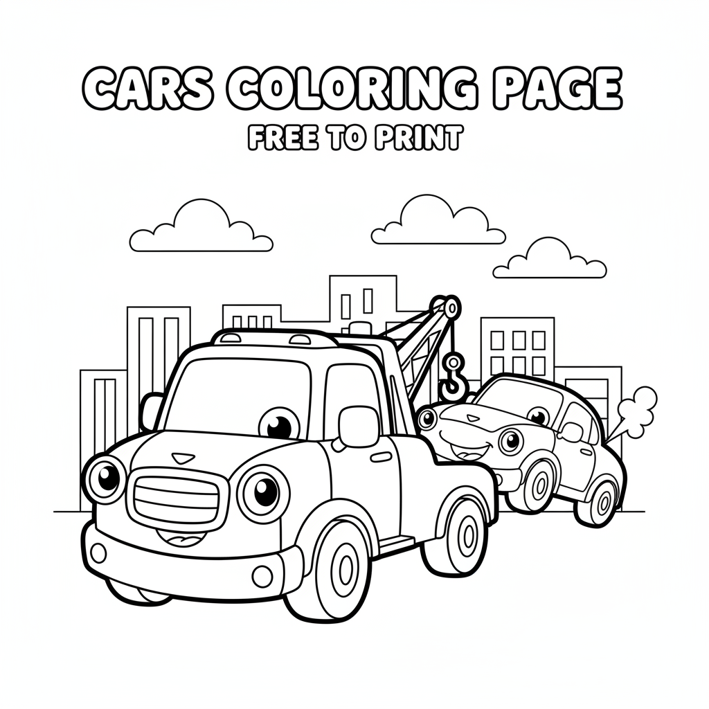 Coloriage cars coloriage gratuit imprimer 2