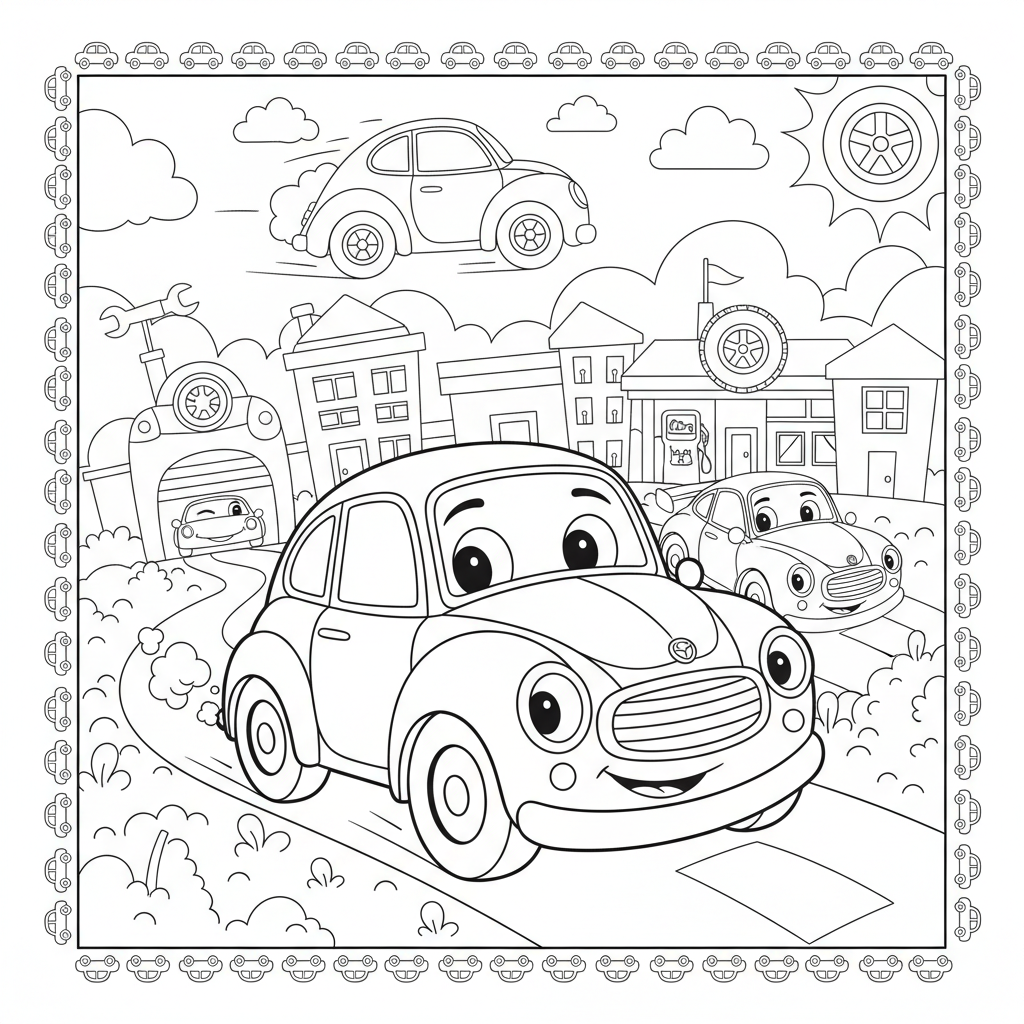 Coloriage cars coloriage imprimer 2