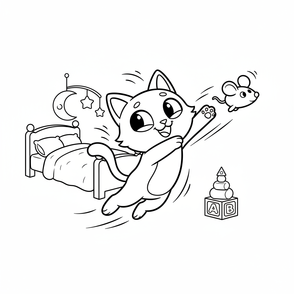 Coloriage catnap coloriage 5