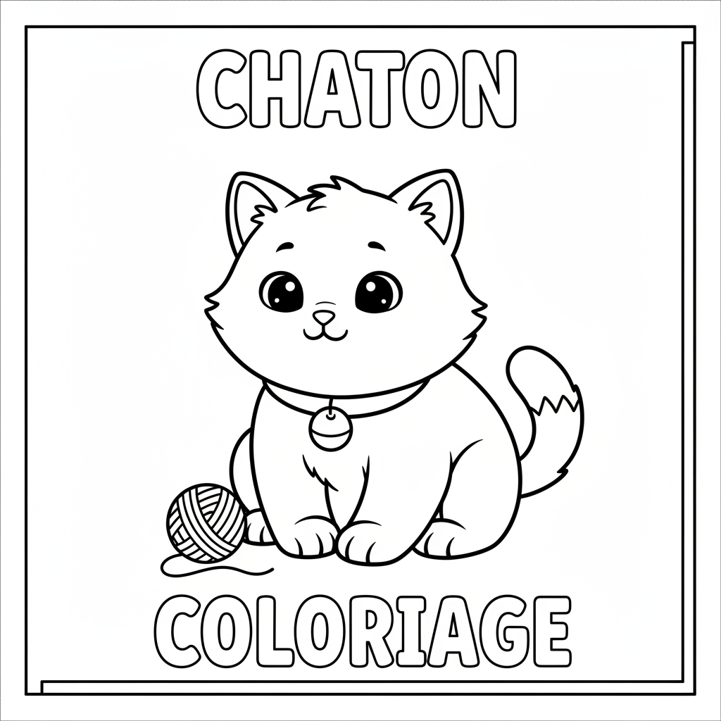 Coloriage Chaton A Imprimer Coloriage Gratuit à Imprimer