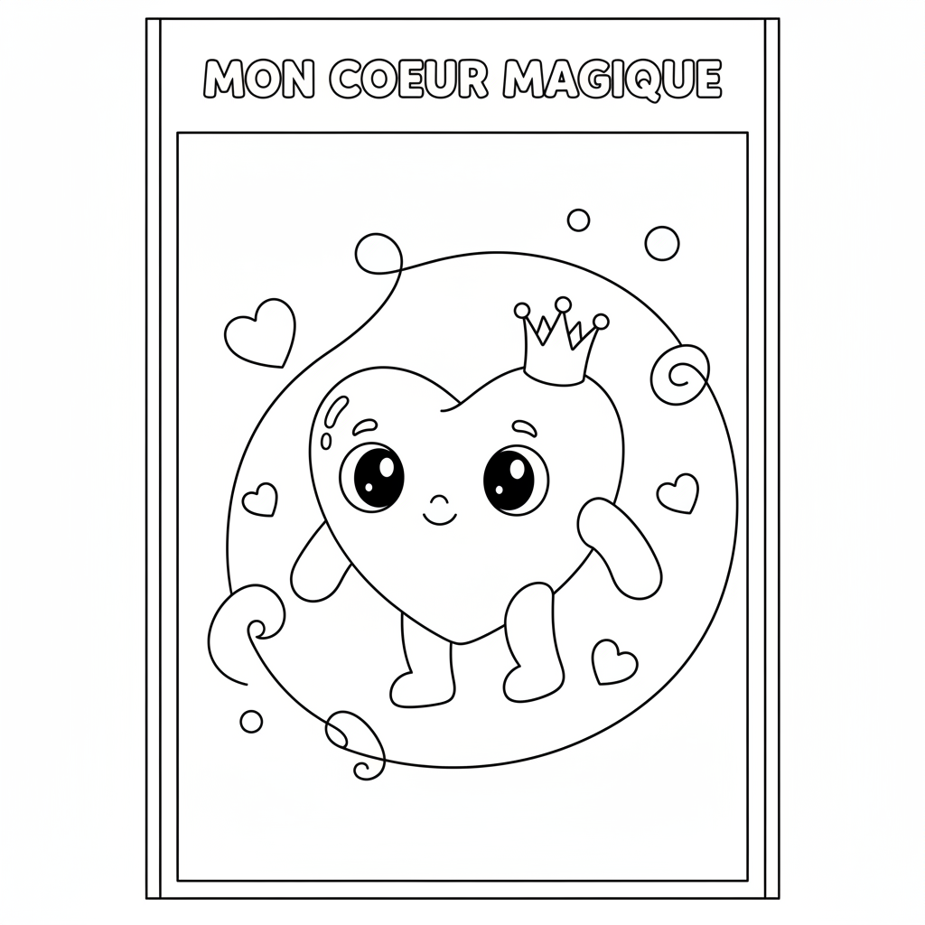 Coloriage Coeur Dessin Coloriage Gratuit à Imprimer