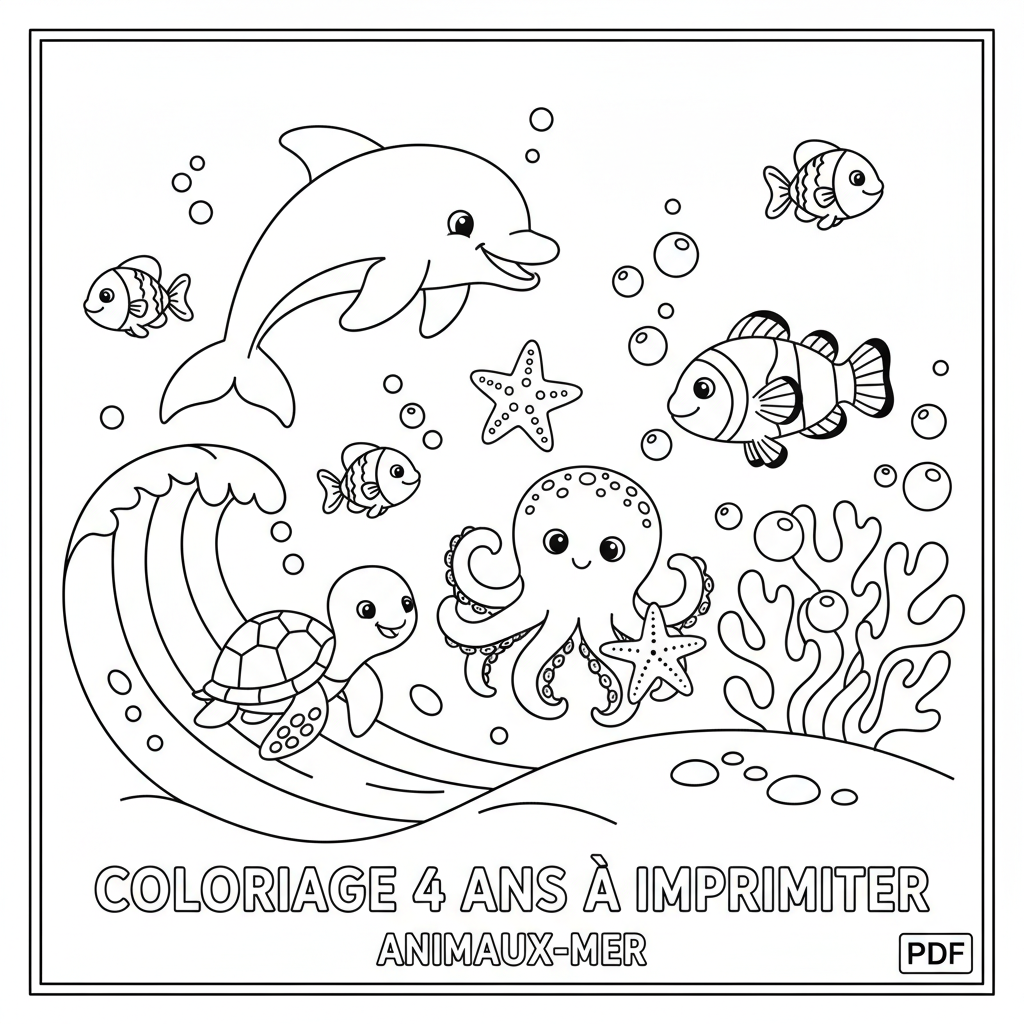 Coloriage coloriage 4 ans à imprimer pdf 5