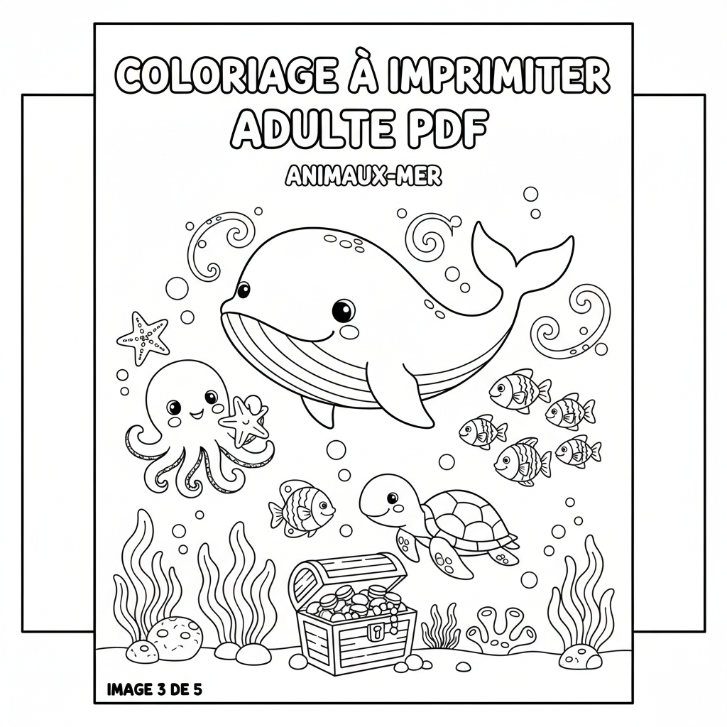 Coloriage coloriage à imprimer adulte pdf 3