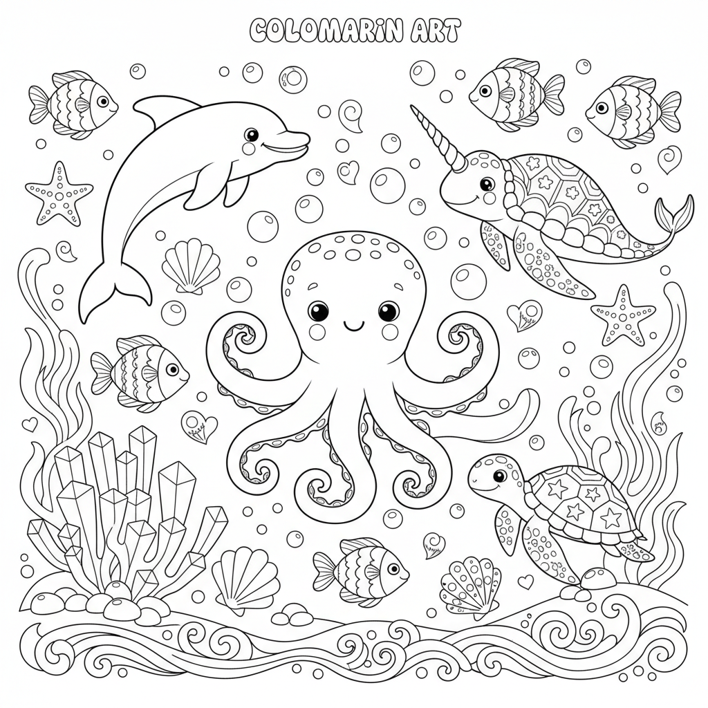 Coloriage coloriage à imprimer aesthetic 2