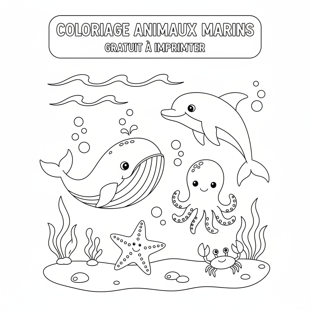 Coloriage coloriage à imprimer animaux gratuit 2