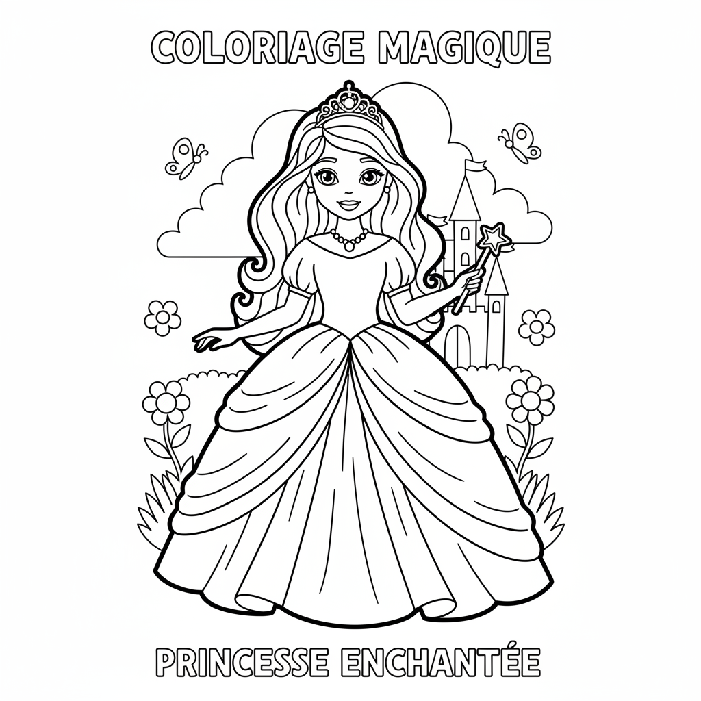 Coloriage coloriage à imprimer barbie