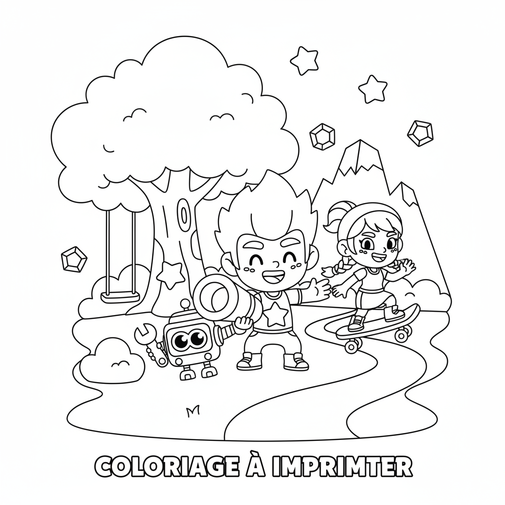 Coloriage coloriage a imprimer brawl star 3