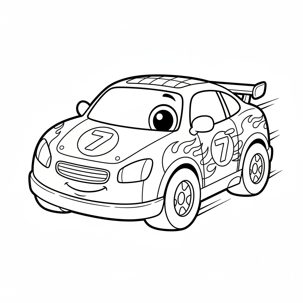 Coloriage coloriage à imprimer cars 4