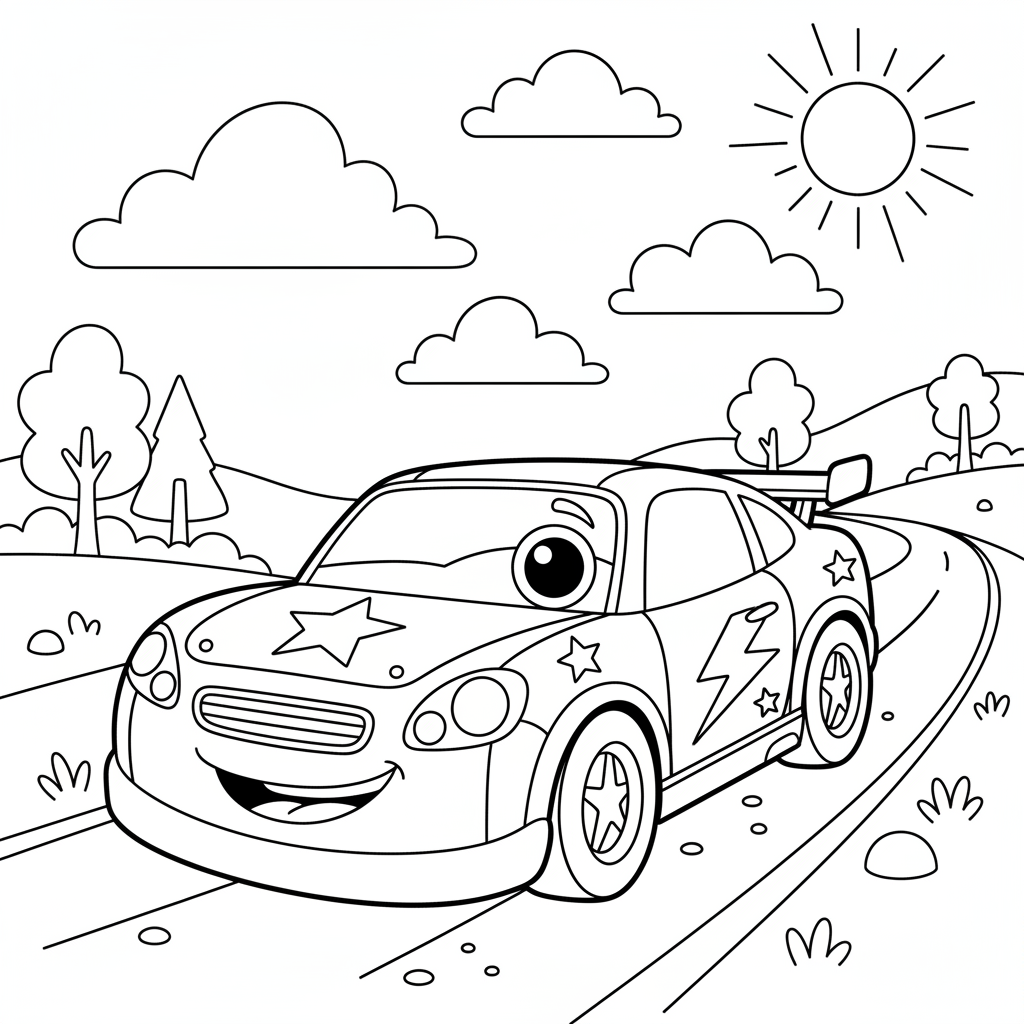 Coloriage coloriage a imprimer cars 3