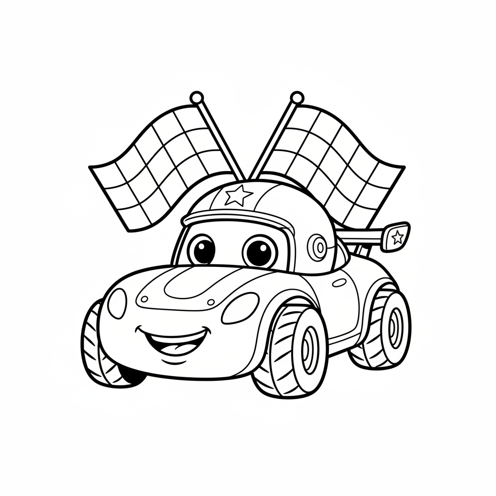 Coloriage coloriage à imprimer cars gratuit 4