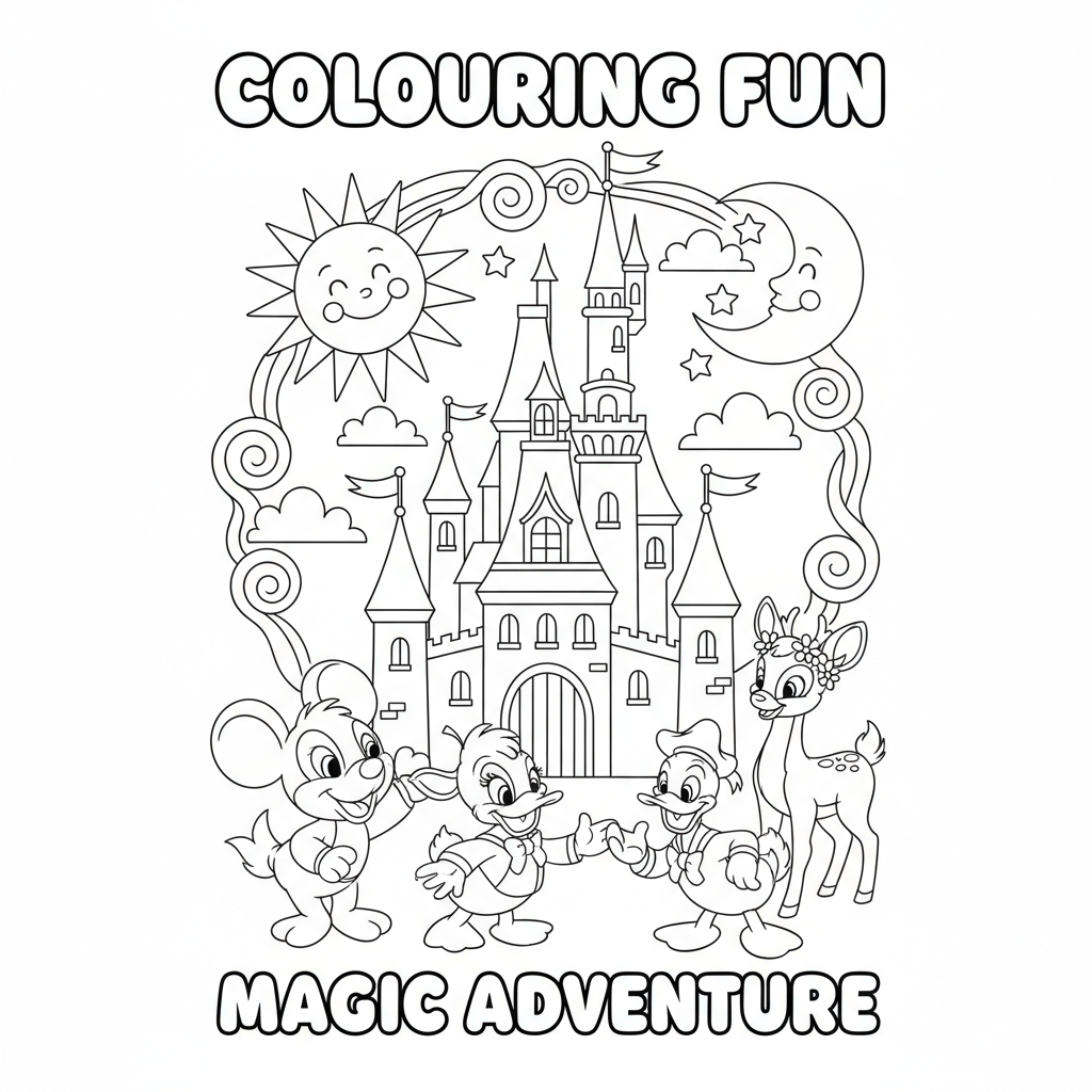 Coloriage coloriage à imprimer disney pdf 2