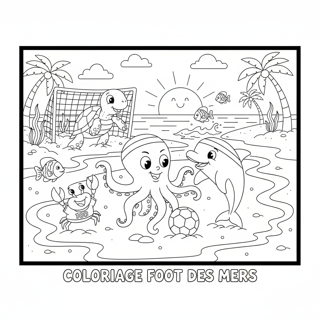 Coloriage coloriage à imprimer foot 3