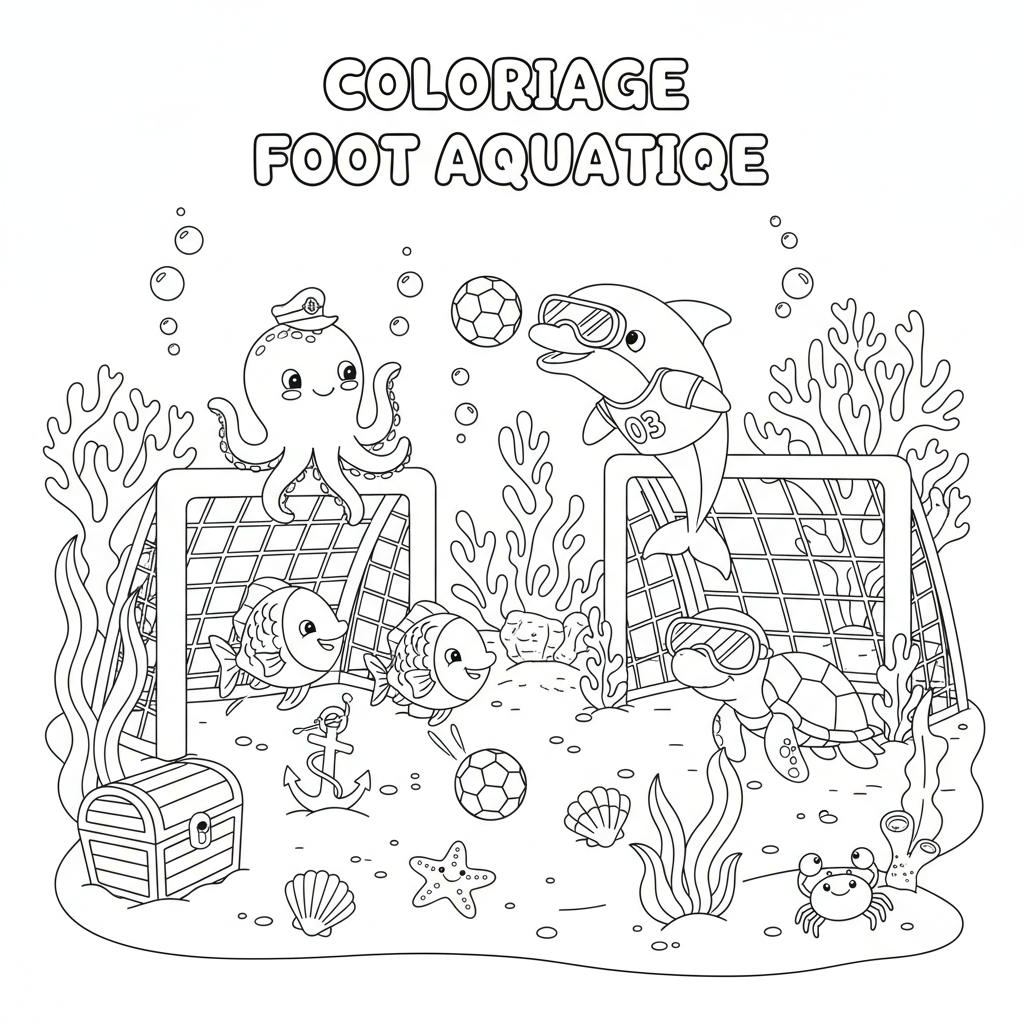 Coloriage coloriage a imprimer foot 3
