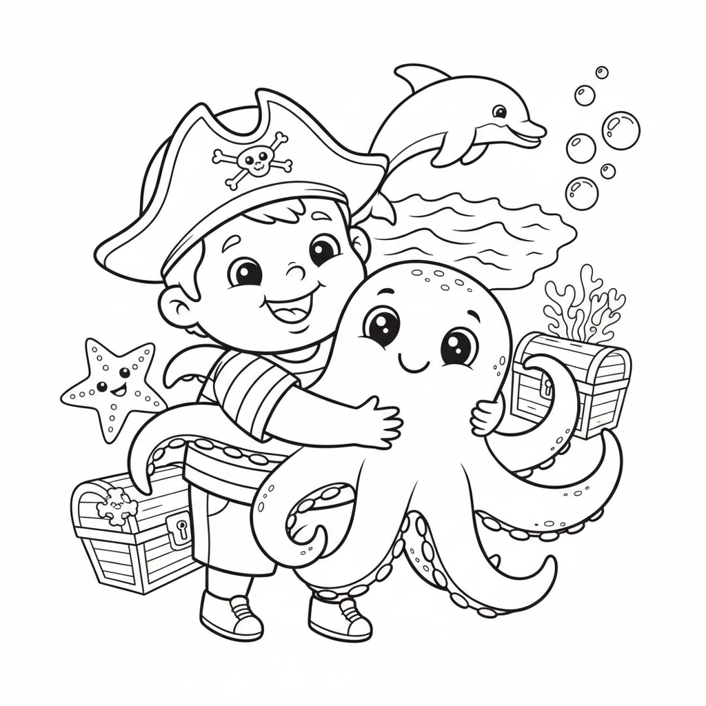 Coloriage coloriage à imprimer garcon 4