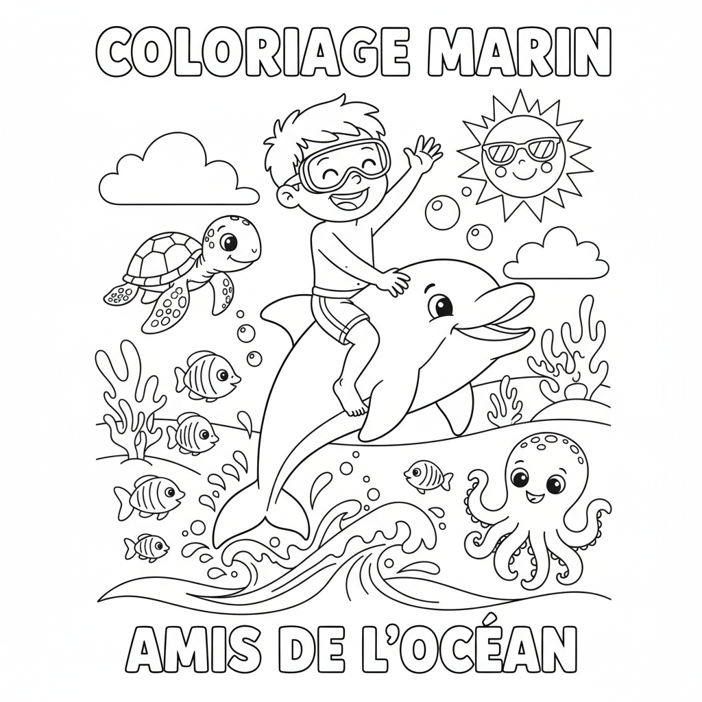 Coloriage coloriage a imprimer garcon 5