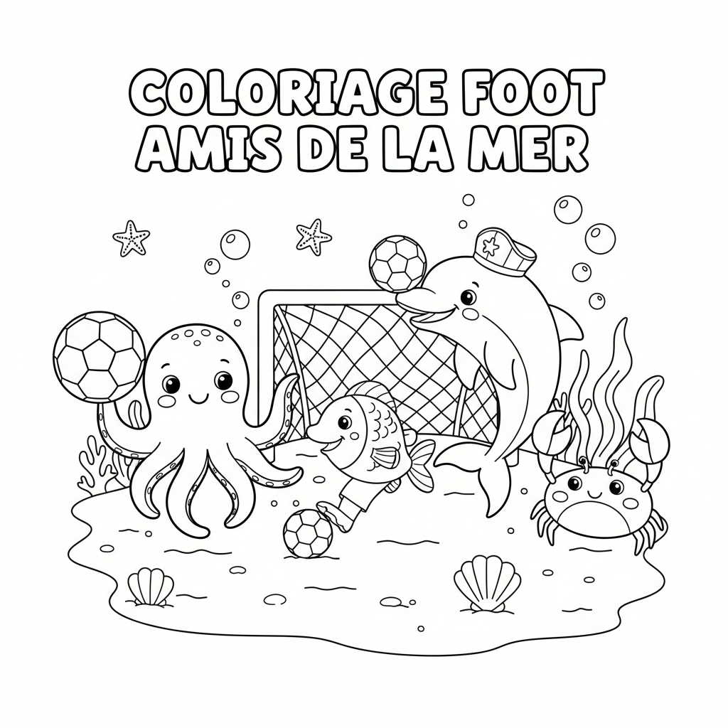 Coloriage coloriage à imprimer gratuit foot