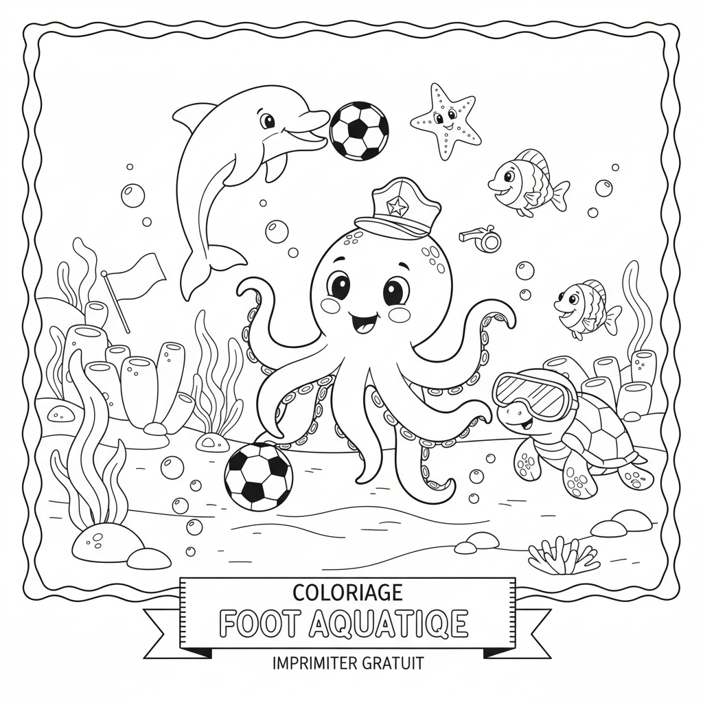 Coloriage coloriage à imprimer gratuit foot 3