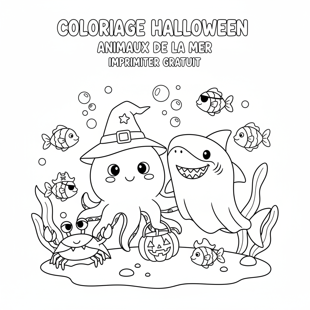 Coloriage coloriage à imprimer gratuit halloween