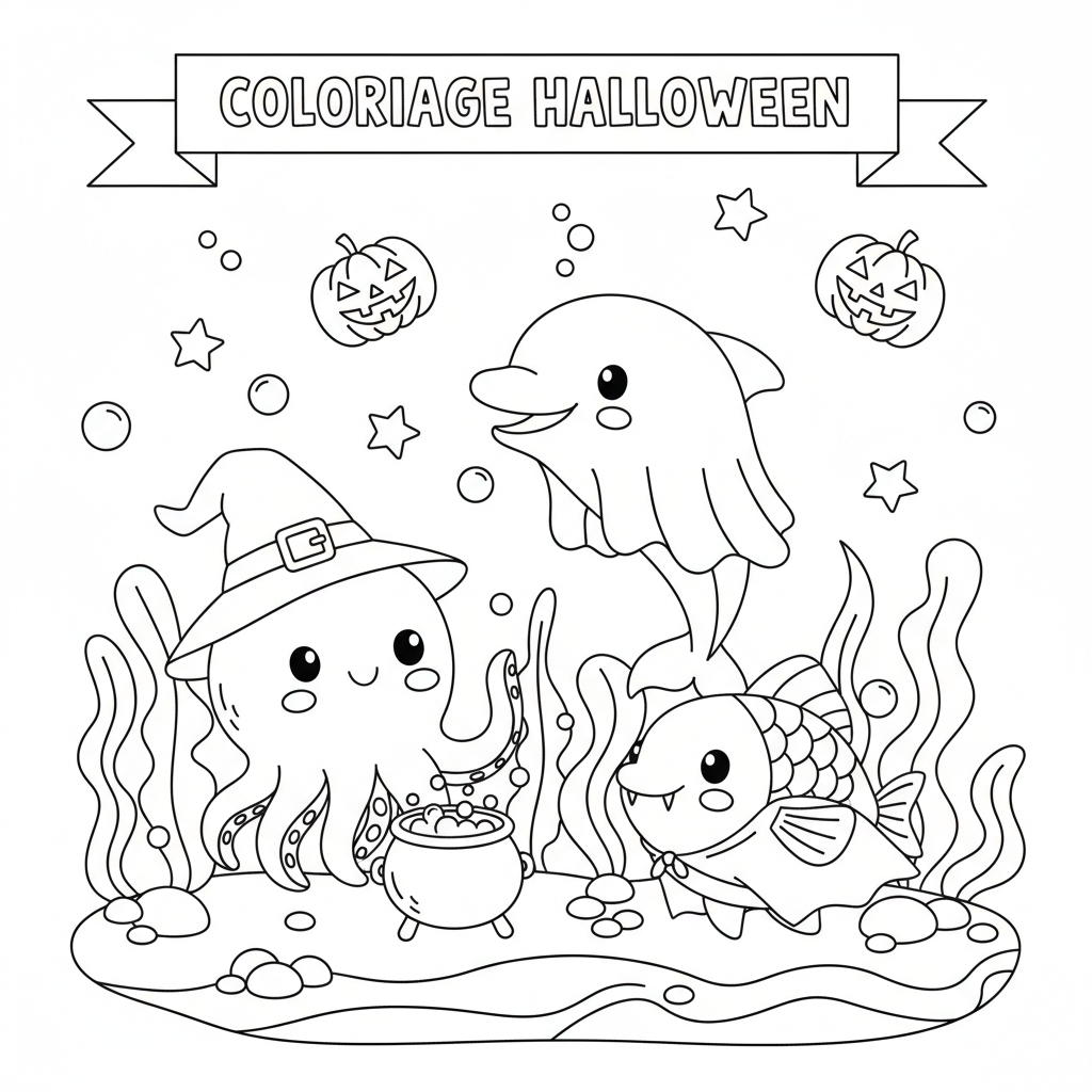 Coloriage coloriage a imprimer gratuit halloween