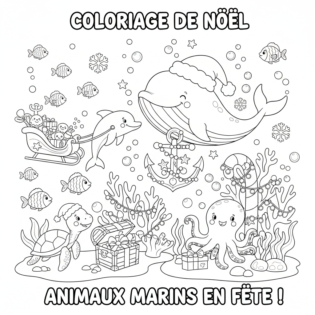 Coloriage coloriage a imprimer gratuit noel 2