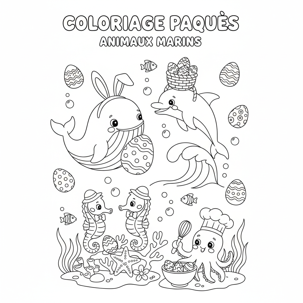 Coloriage coloriage à imprimer gratuit paques 2