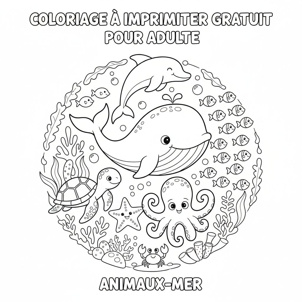 Coloriage coloriage à imprimer gratuit pour adulte 5