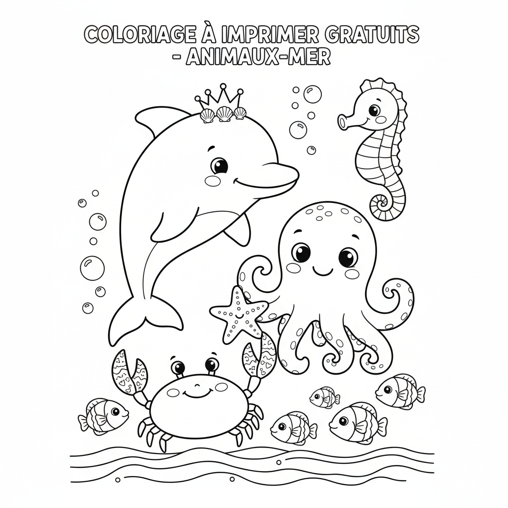 Coloriage coloriage a imprimer gratuits 4