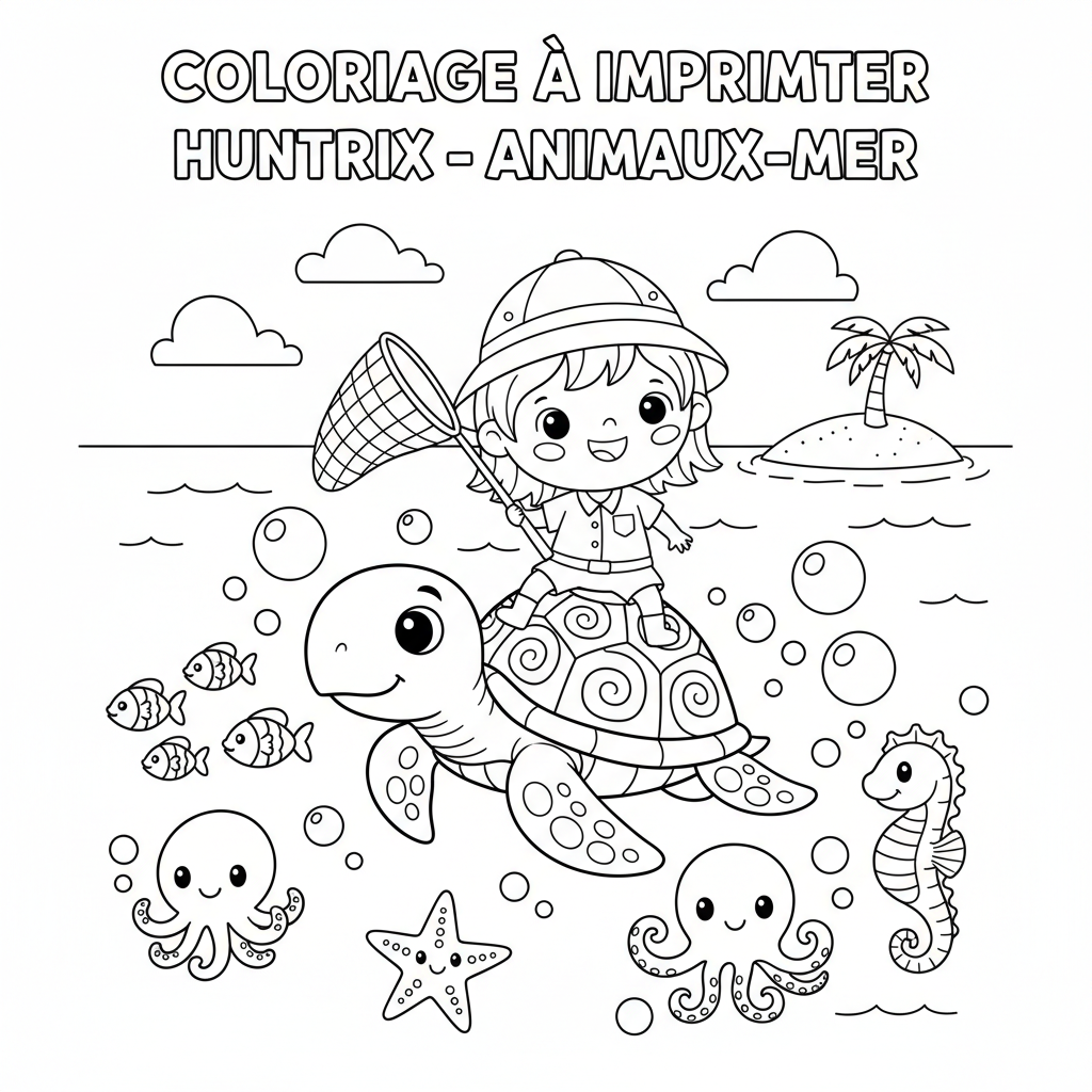 Coloriage coloriage à imprimer huntrix 1