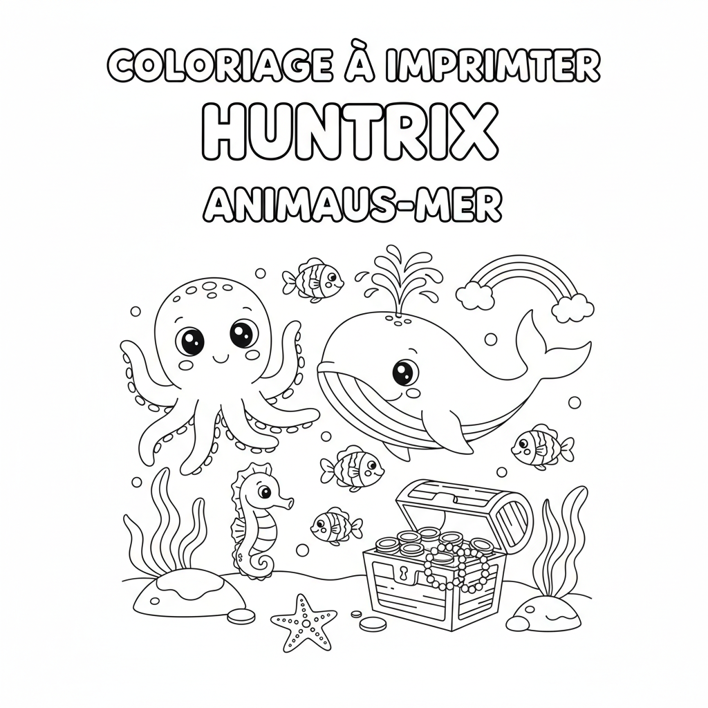 Coloriage coloriage à imprimer huntrix 2