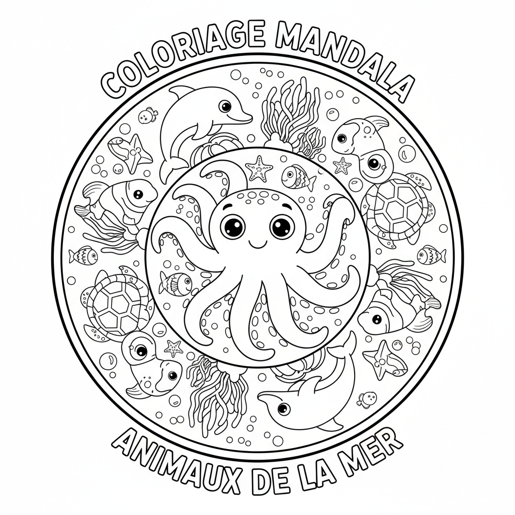 Coloriage coloriage à imprimer mandalas 2