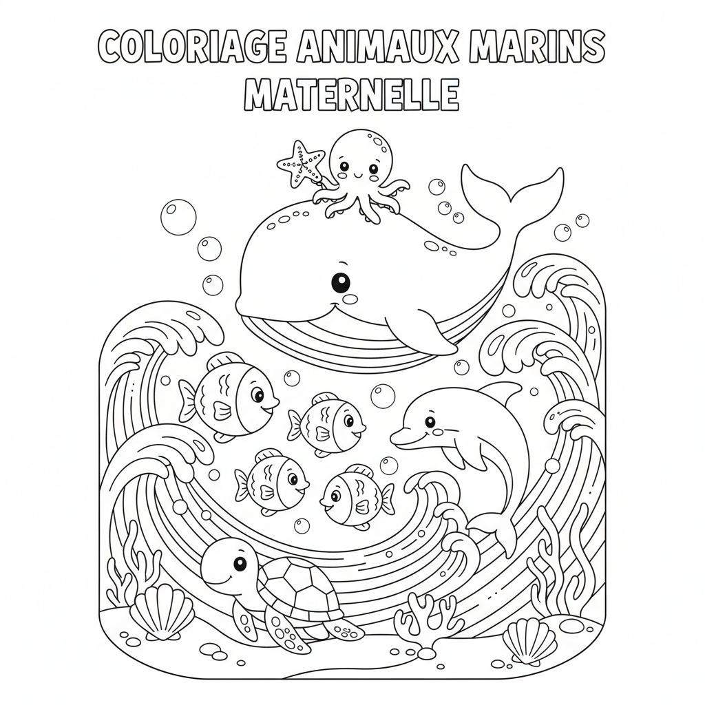 Coloriage coloriage à imprimer maternelle 5