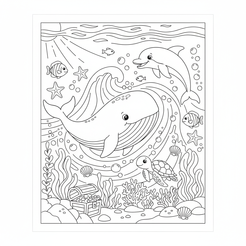 Coloriage coloriage à imprimer nature 2