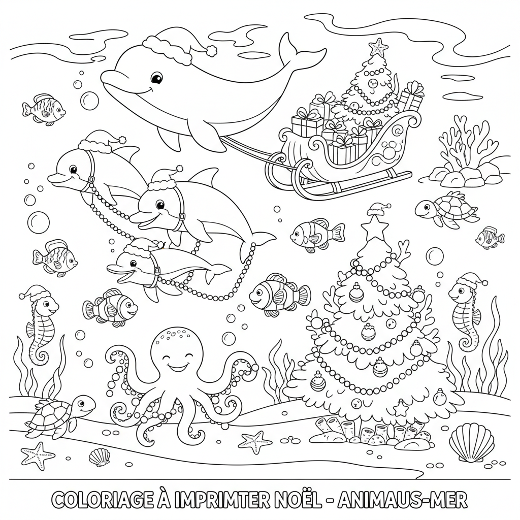 Coloriage coloriage a imprimer noel 3