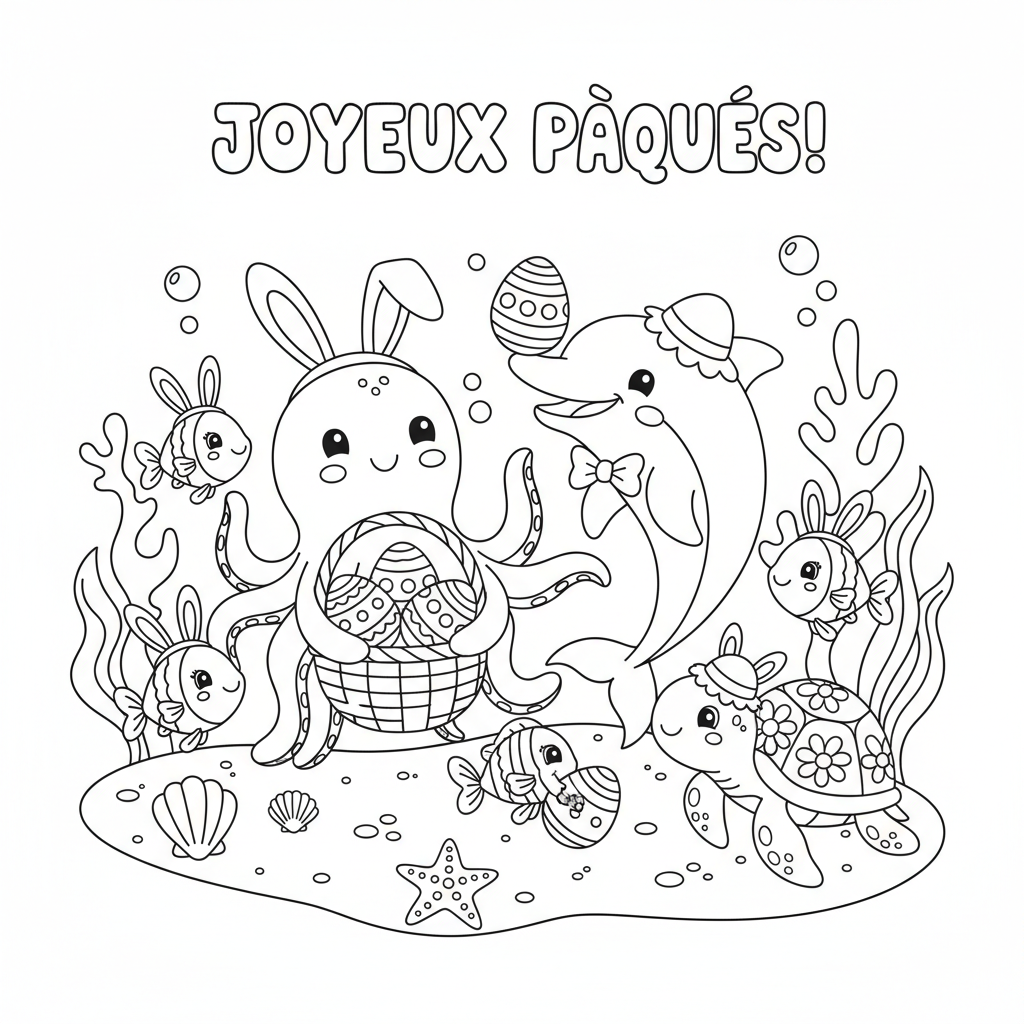 Coloriage coloriage a imprimer paques